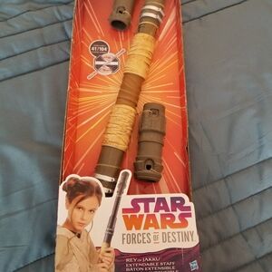 Star Wars Forces of Destiny Rey of Jakku Extendable Staff